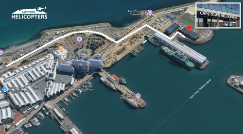 Cape Town Helicopters Waterfront Location